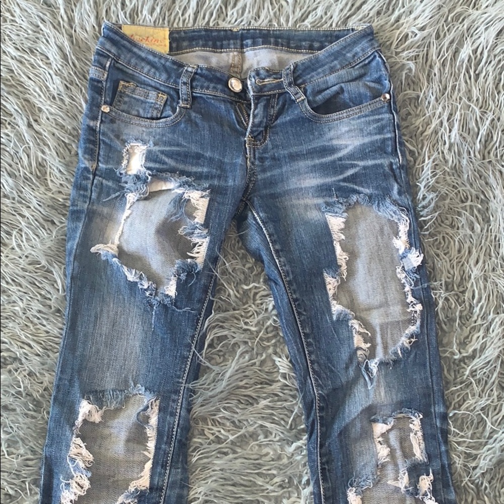 Ripped jeans